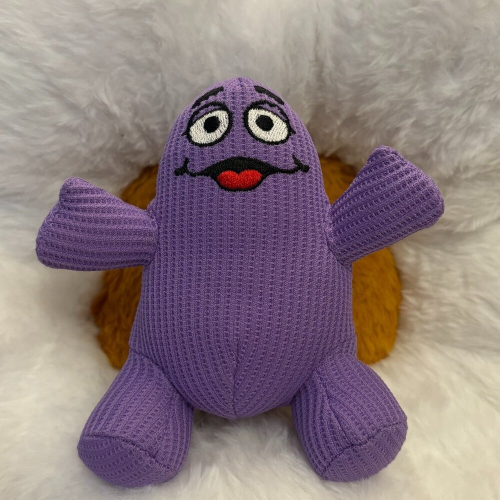 McDonald's FP Grimace Vintage 2000 Stuffed Animal Plush Toy 5" (SKU: 170TO)